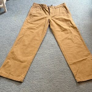 Tommy Hilfiger Straight Leg Chinos in Camel